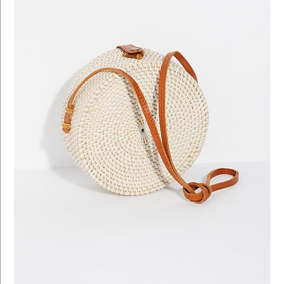 Free People Lovina Straw Crossbody - White - Picture 5 of 8